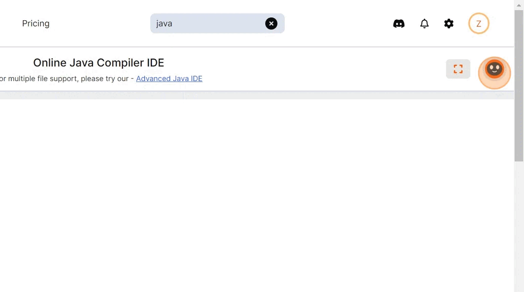 Using JDoodle AI in Java IDE